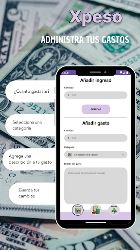 Xpeso - Gastos y ahorros Screen 3