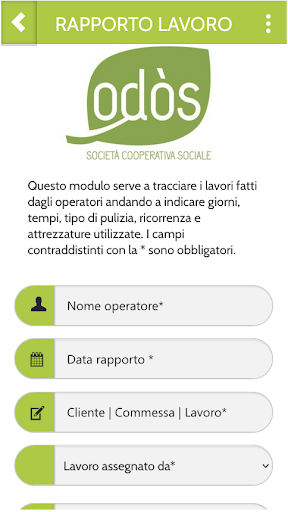 Odòs - Pulizie Screen 2