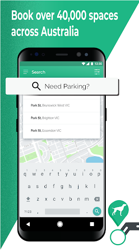 Android application Parkhound: Find & Book Parking screenshort