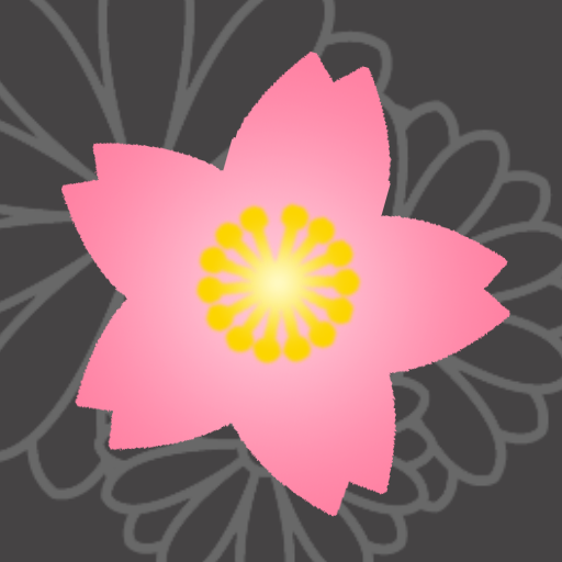 Cute Japanese Flower Notes logo
