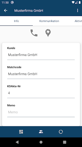 Android application Formica screenshort