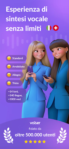 Anteprima dell'app