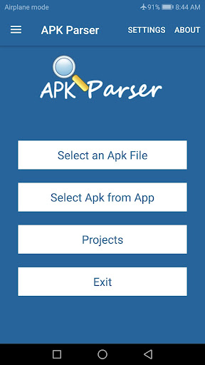APK Parser screenshot 1