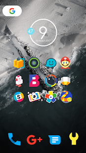 Rumber - Icon Pack Captura de pantalla