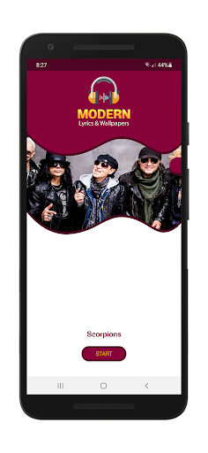 Android application Scorpions Lyrics & Wallpapers screenshort
