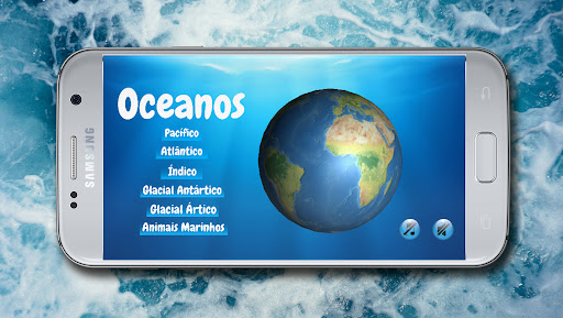 Android application Oceanos do Mundo screenshort