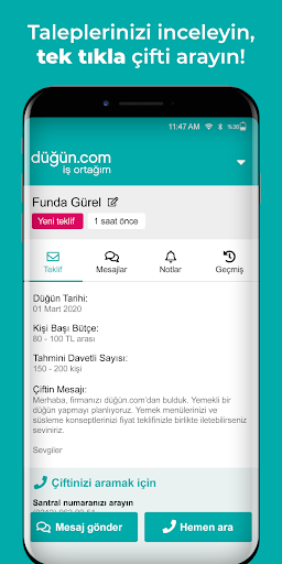 Düğün.com İş Ortağım Screen 3