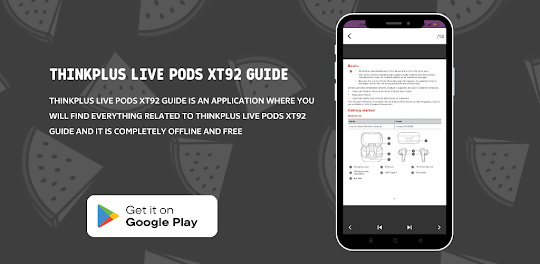 Thinkplus Live pods XT92 Guide