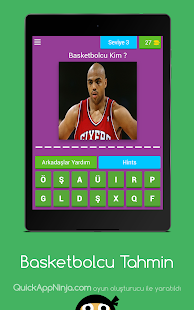 Basketbol Oyuncularu0131 Tahmin 8.1.3z APK screenshots 7