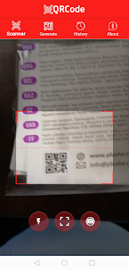QR code scan and create