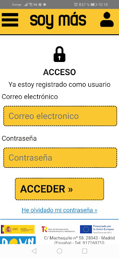 SOY MAS Screen 3