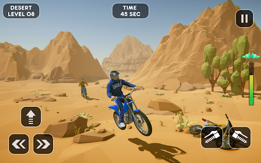 Android application Bike Stunt Racing Bike Games screenshort
