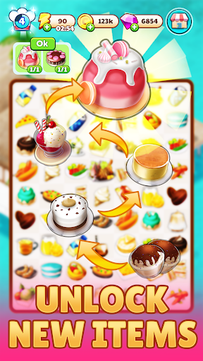 Merge Restaurant: Makeover - Simulation - games
