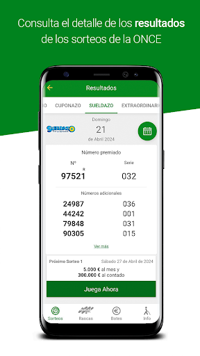 JuegosONCE: sorteos de la ONCE Screen 3