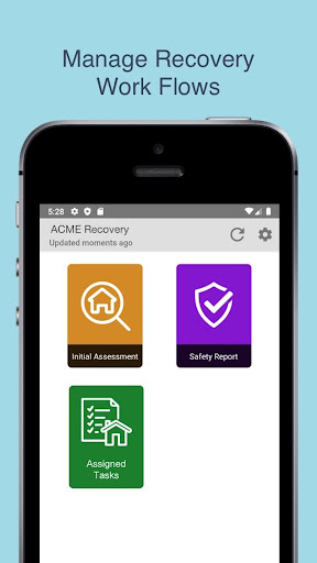 Android application R3BASE screenshort