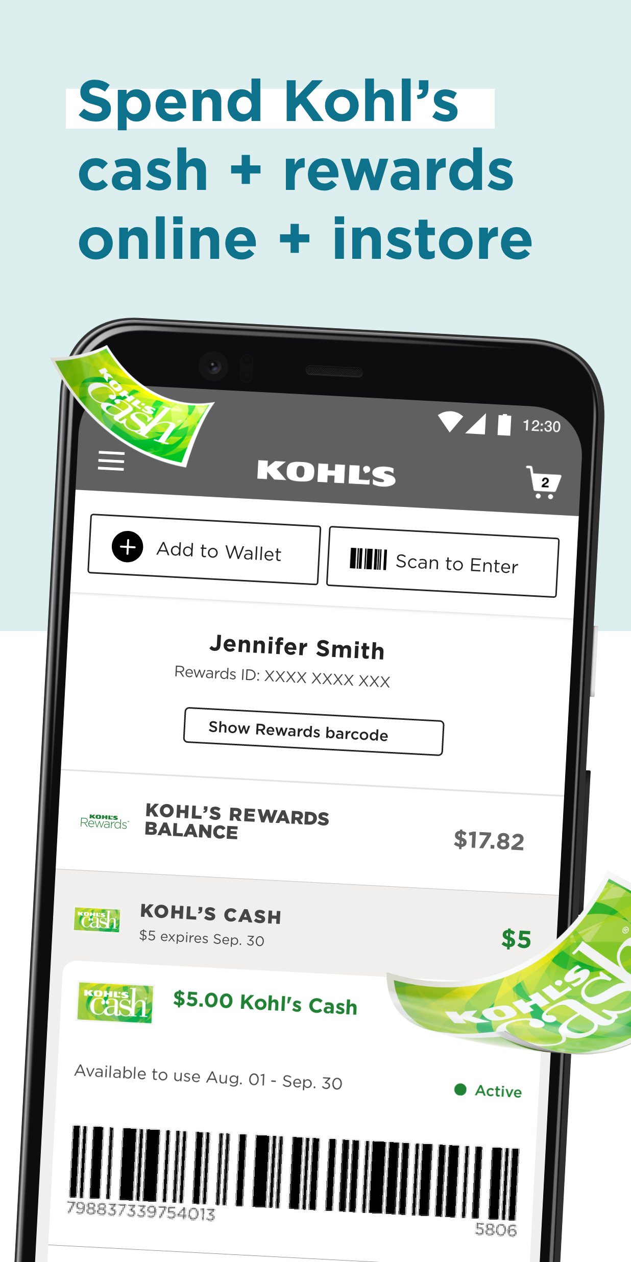 Android application Kohl's - Online Shopping Deals, Coupons & Rewards screenshort