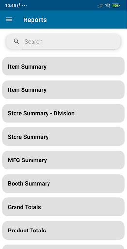 Android application Vendor Portal 2.0 screenshort
