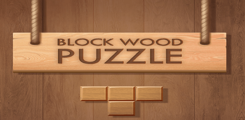 Wood nuts puzzle. Wooden Blocks Style.