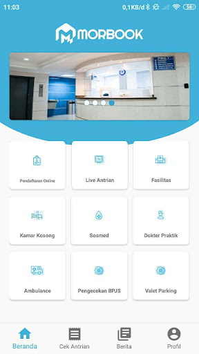 Android application Morbook screenshort