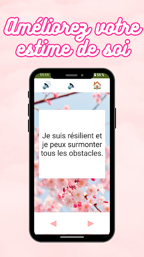 Android application Mantras Puissants screenshort