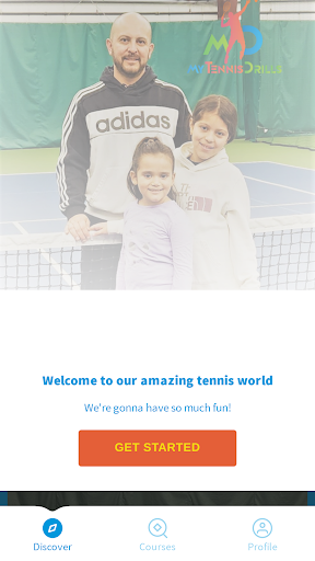 Android application mytennisdrills screenshort