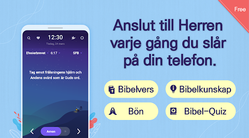 Android application BitBibeln (Låsskärm) screenshort