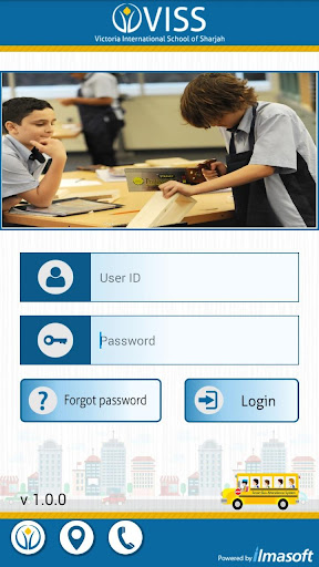 Android application Victoria International School screenshort