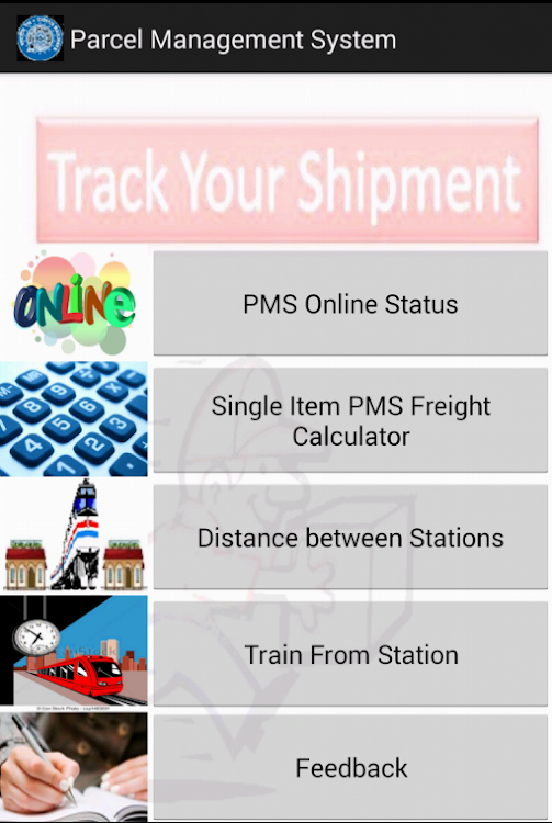 Railways Parcel Application - 8.0 - (Android)
