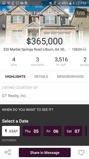 BHHS Georgia Properties Screen 2
