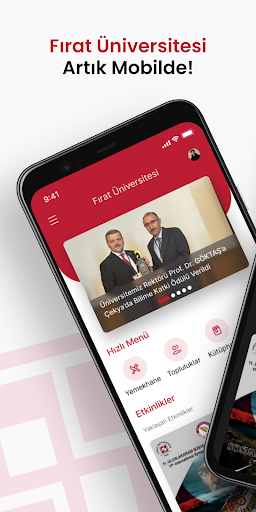 Android application Fırat Mobil screenshort