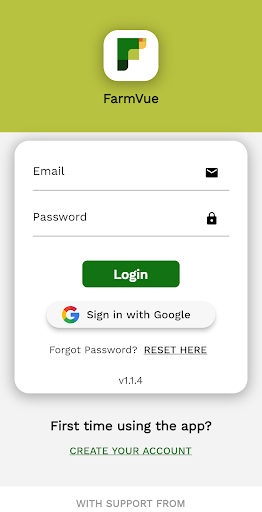 Android application FarmVue screenshort