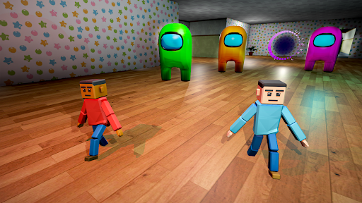 Android application Alphabet 3D Survivor Game screenshort