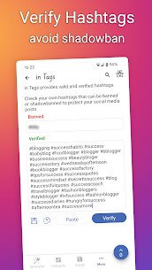 en Etiquetas - Generador de hashtags MOD APK (Premium desbloqueado) 4