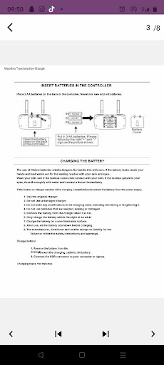 drone e88 pro guide Screen 2