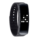 Binary V Clock for Gear Fit icon