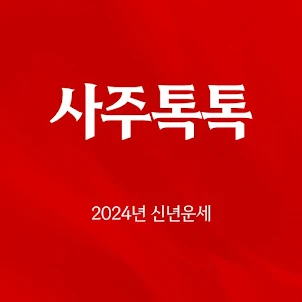 사주톡톡- 2024년 토정비결 신년운세 사주 앱 갑진년