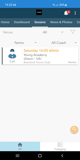 HotShots Tennis Screen 3