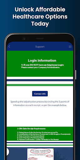 PHSPCanada Employee Benefits Screen 3
