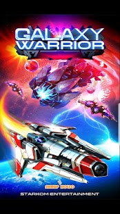 Galaxy Warrior: Tangkapan Layar Serangan Alien