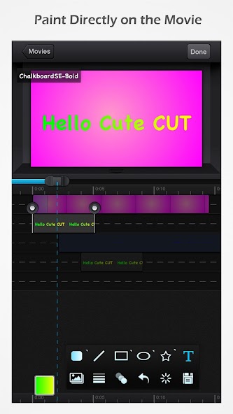 Cute CUT - Editor de video 1.8.8 APK + Modificación (Unlimited money) para Android