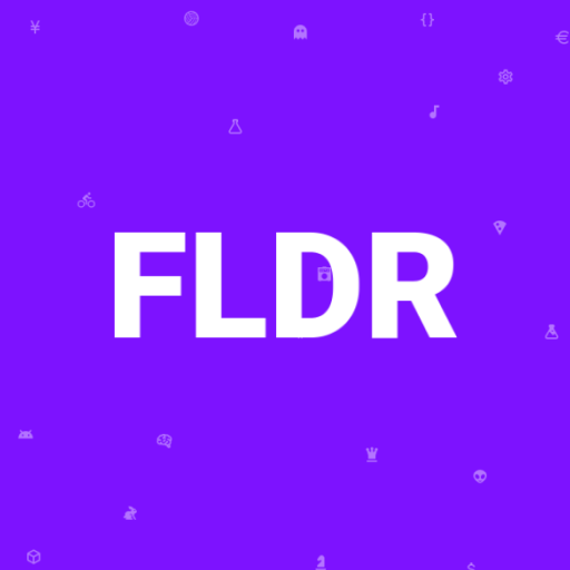 FLDR widget: apps folder logo