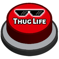 Thug Life | Deal with it meme prank button