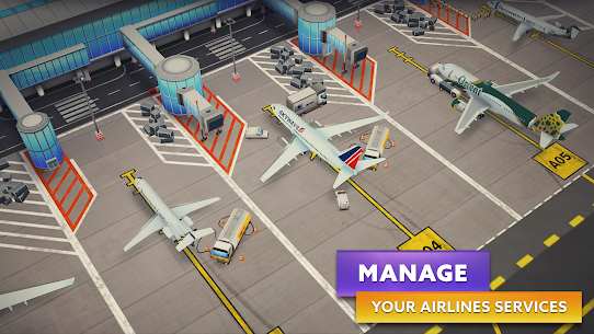 تحميل لعبة Airport Simulator Tycoon مهكرة 2023 للأندرويد 2