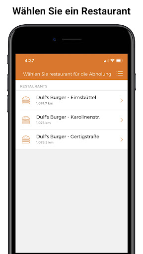 Dulfs Burger Screen 3