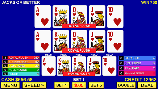 Multi-Hand Video Poker™ Games Screen 2