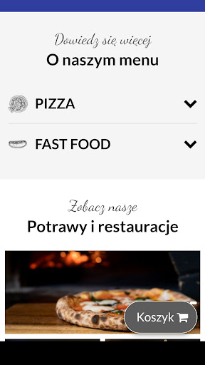 Android application Pizzeria Na Rynku screenshort