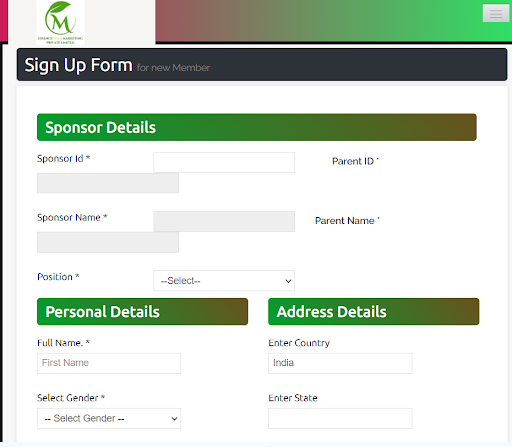 ESSENCEGOLD MARKETING Screen 3