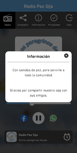 Radio Paz Sija Screen 2