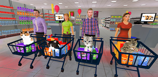 Cute Kitten Games: SuperMarket