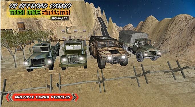 #4. US Offroad Military Driver 3d (Android) By: Gaming Squares